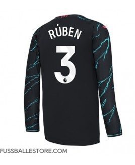 Günstige Manchester City Ruben Dias #3 3rd trikot 2023-24 Langarm